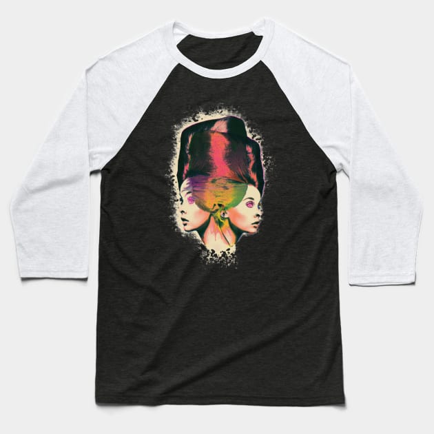 Twin Beehive Baseball T-Shirt by bumalum